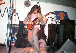 Ivan at 34-D's tape-launch gig