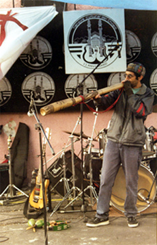 Lambda and didgeridoo