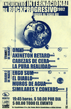 Prog Rock Fest flyer