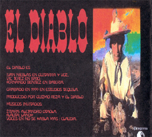 El Diablo Debut (edicion argentina contraportada)